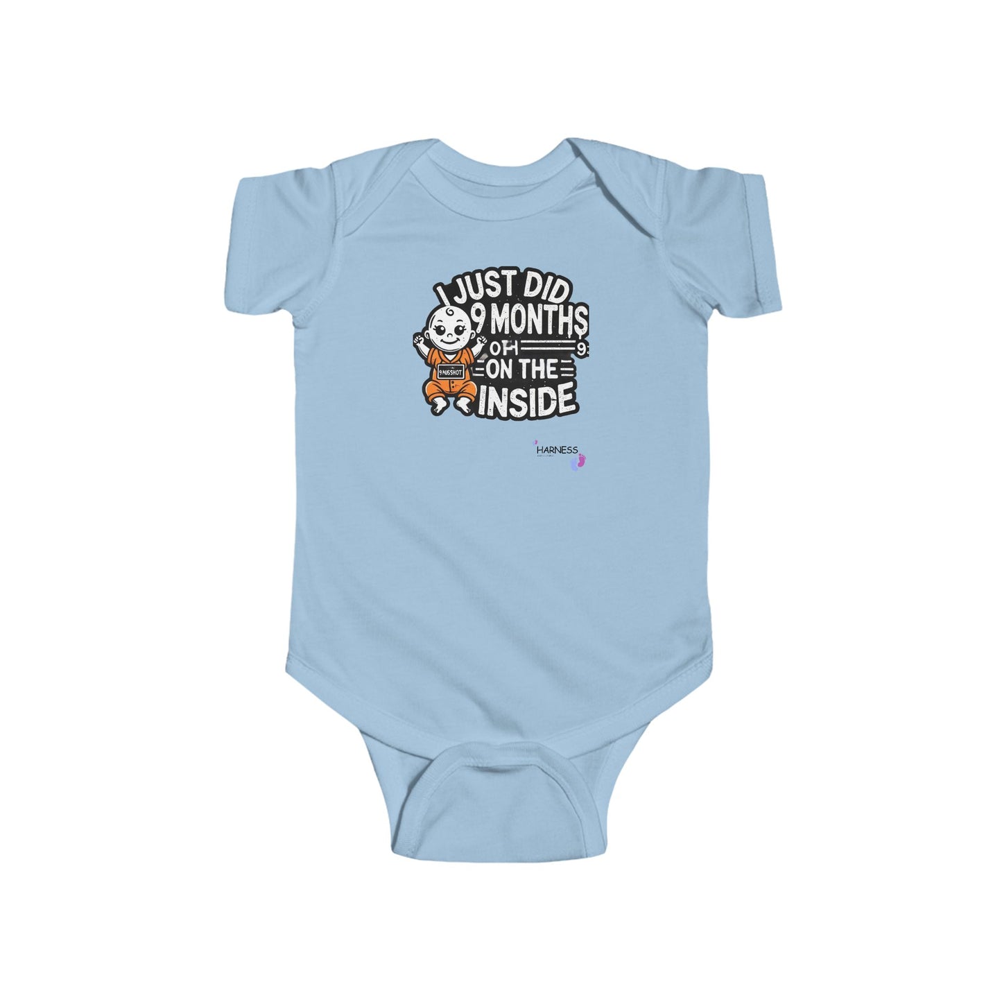 9 Months inside Bodysuit