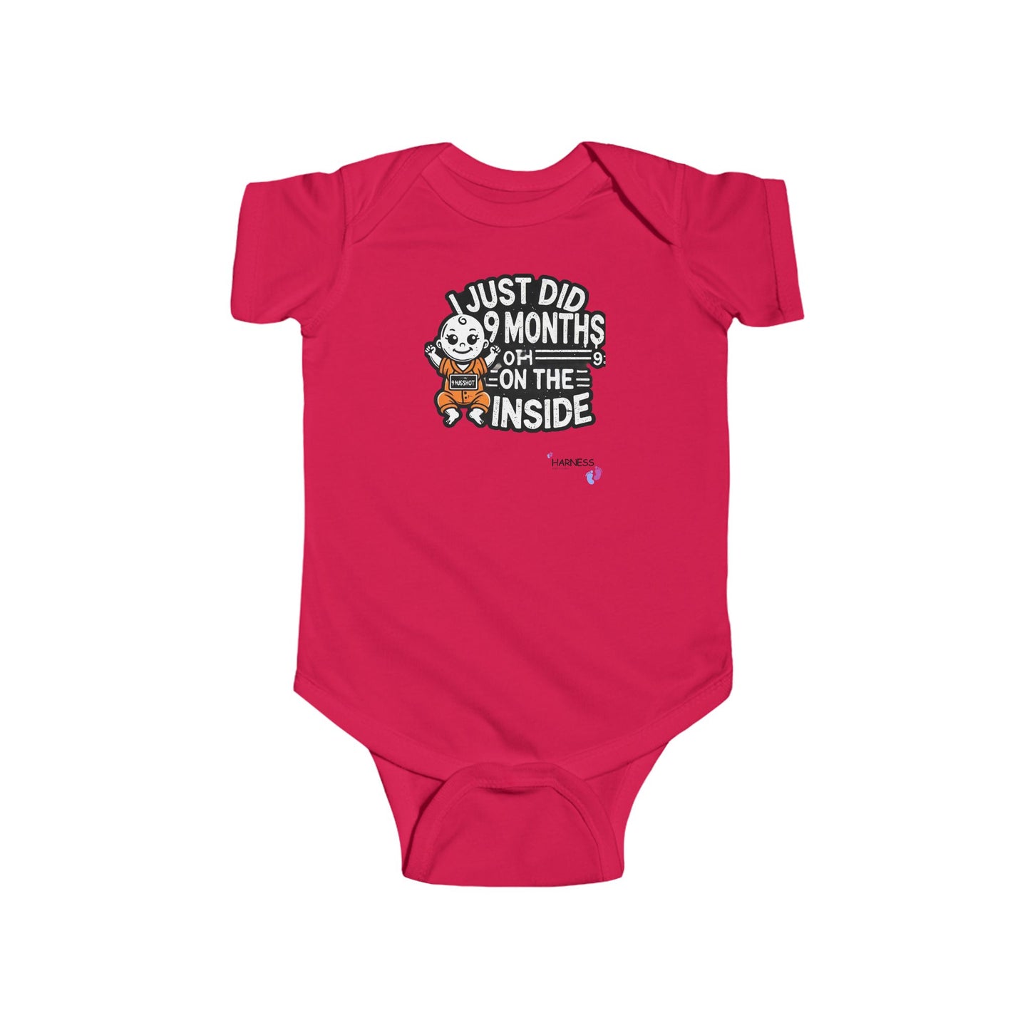 9 Months inside Bodysuit