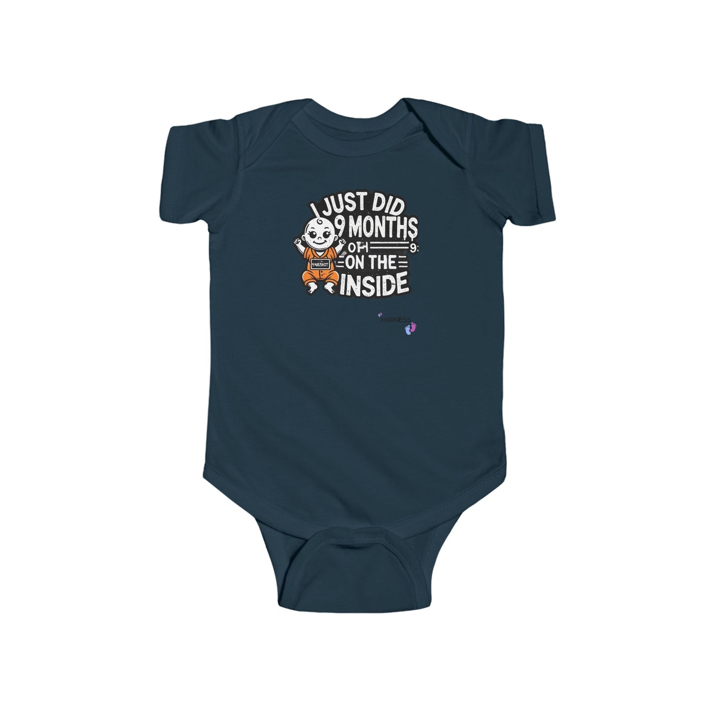 9 Months inside Bodysuit